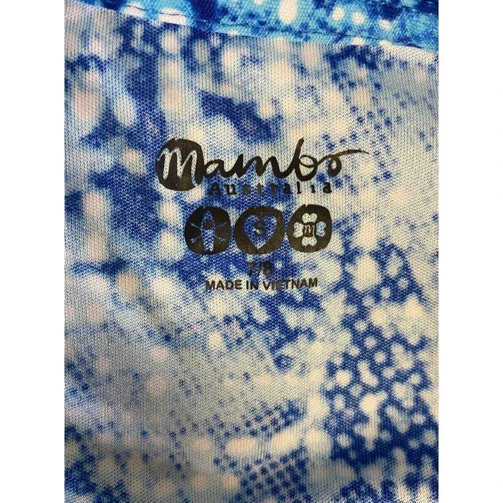 Mambo Australia Kids Girls Size 7/8 1/4 Zip Pullover Shirt